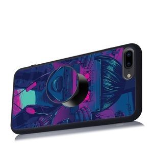 iPhone 7/8 plus case with pop socket